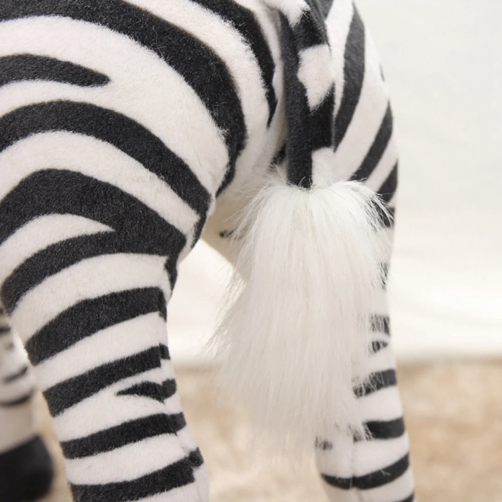 Zèbre décoratif grande taille pour enfants