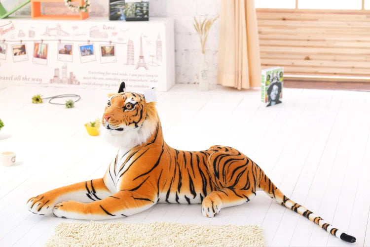 Peluche tigre réaliste XXL