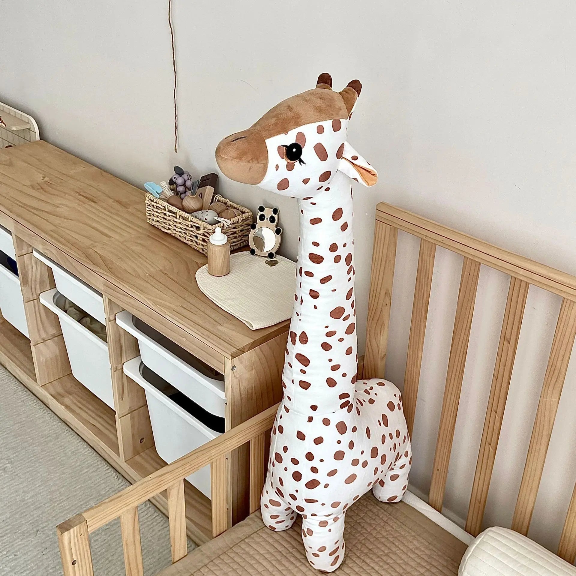 Peluche girafe XXL ludique