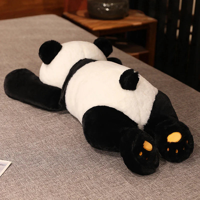 Peluche XXL panda réaliste et confortable