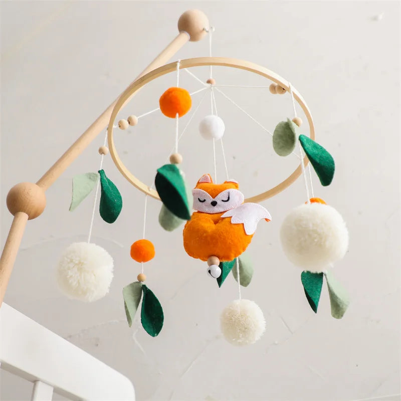 Mobile de lit nature renard pour enfants