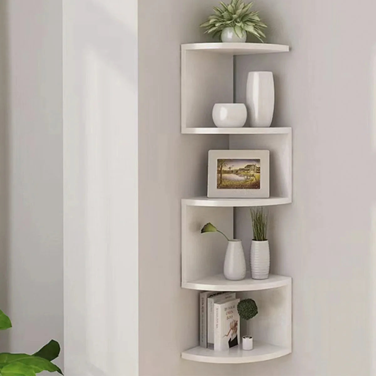 Etagère d'angle murale pour chambre d'enfant moderne