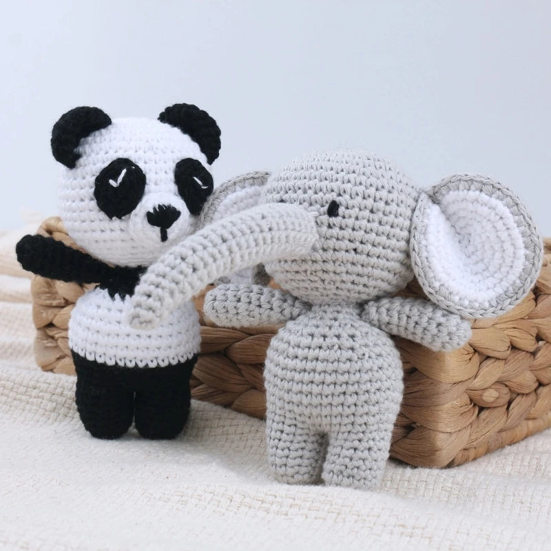 Peluche animaux en crochet pour enfants