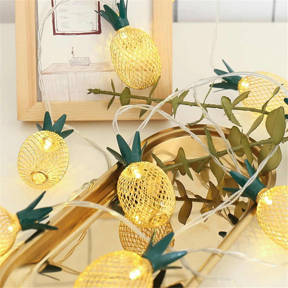 LED ananas USB/batterie ambiance chaleureuse