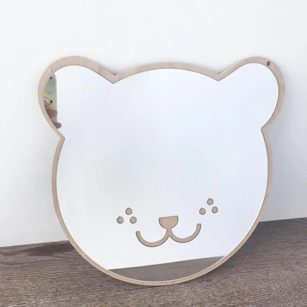 Ensemble de miroirs en bois pour chambre enfant