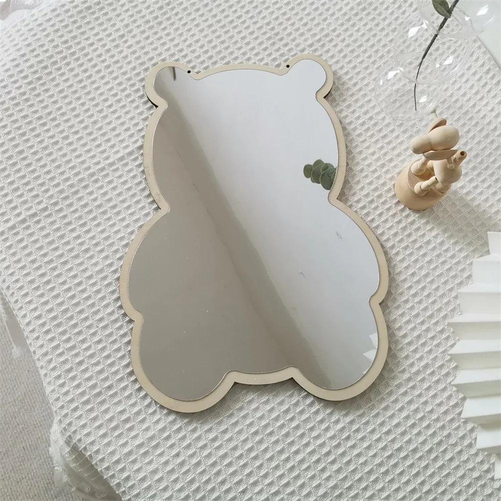 Miroir animaux autocollant  pour chambre d'enfants