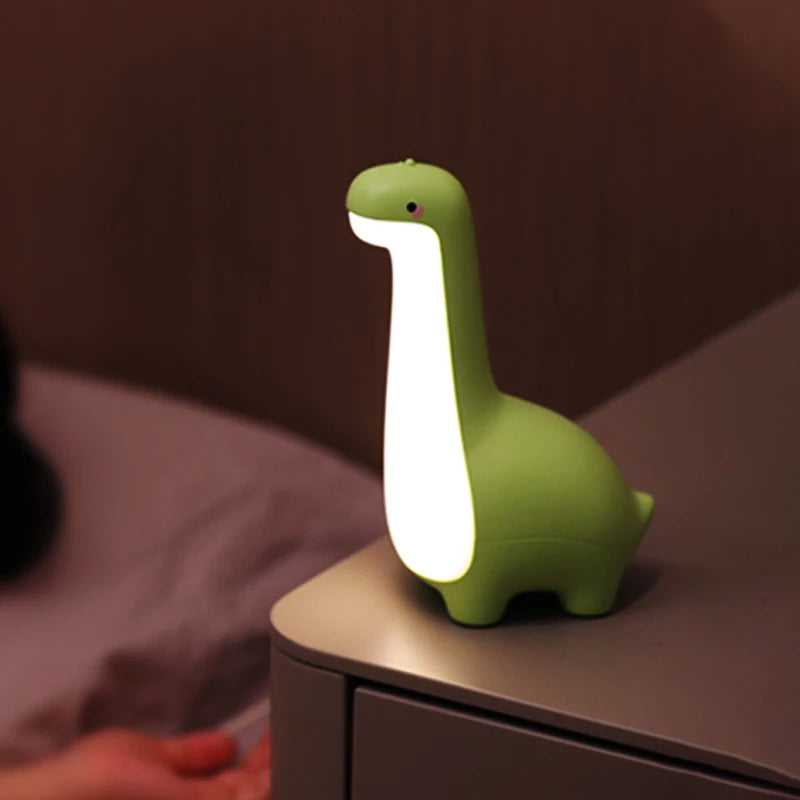 Veilleuse dinosaure USB pour enfants - Couleurs vives