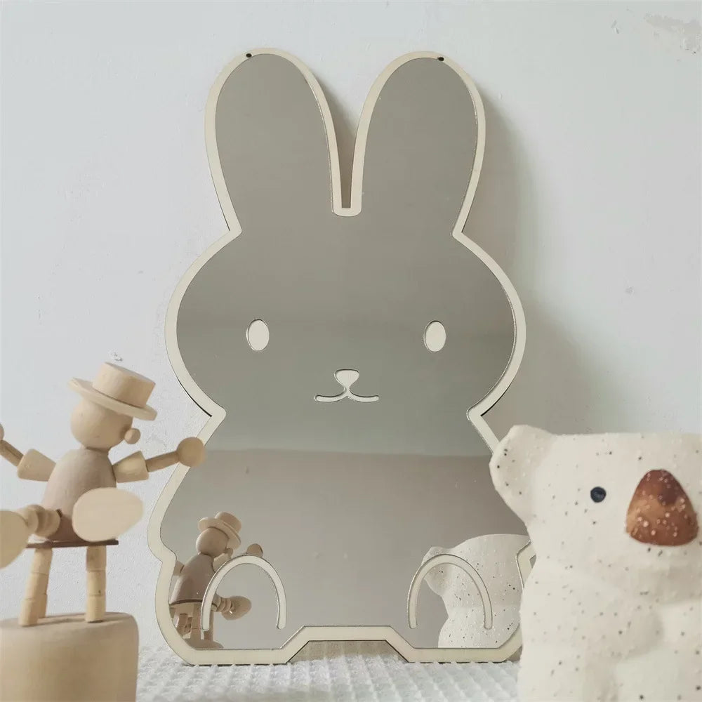 Lapin autocollant pour décoration murale