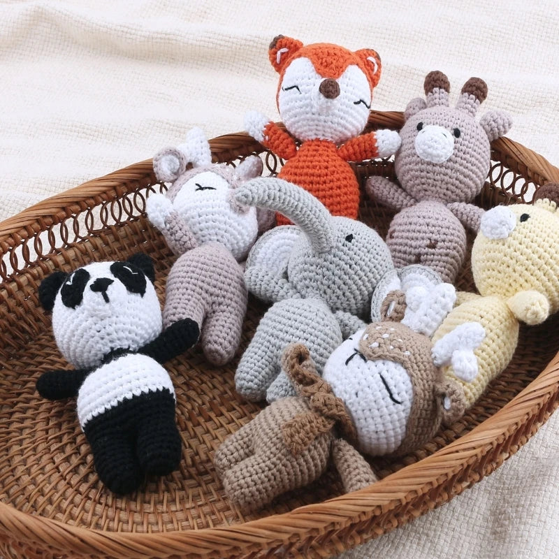 Peluche animaux en crochet pour enfants