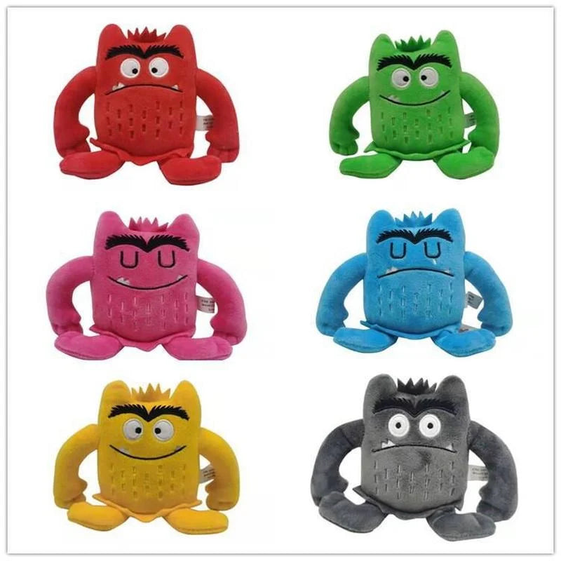 Peluche émotions monstre pour enfants ludique