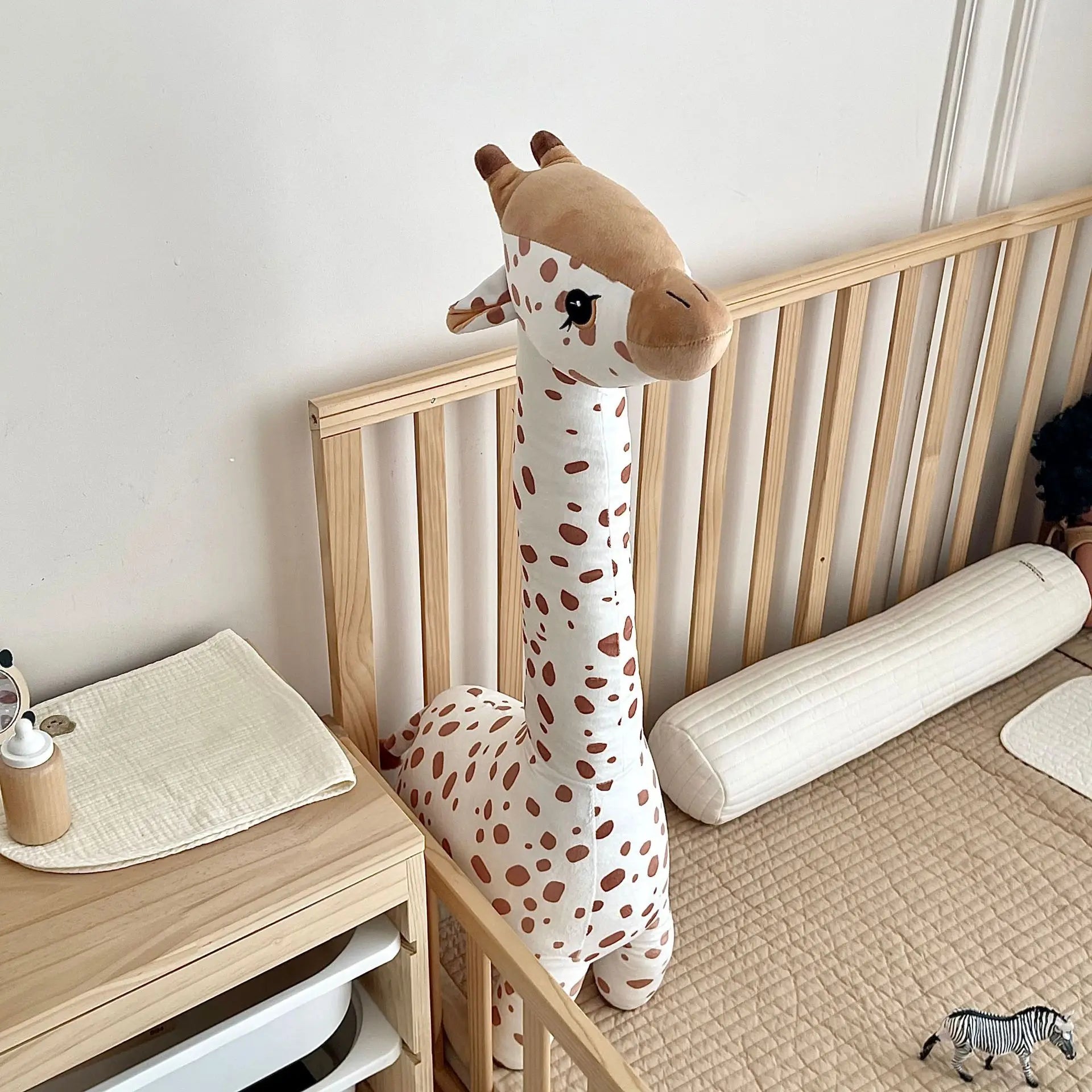 Peluche girafe décorative XXL