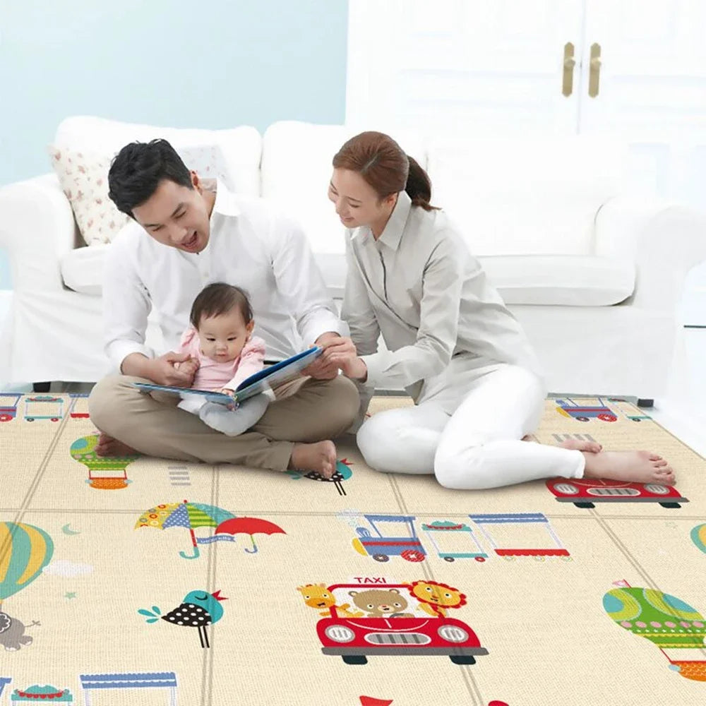 Tapis de jeux véhicules ludiques pour enfants